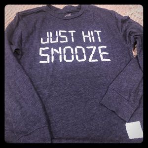 Boys medium retro brand long sleeve shirt